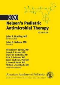 ネルソン小児抗菌治療2020（第２６版）<br>Nelson's Pediatric Antimicrobial Therapy 2020 （26TH）