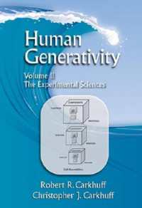 Human Generativity Volume II: the Experimental Sciences (Human Generativity)