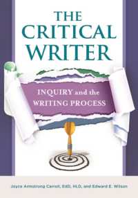 The Critical Writer : Inquiry and the Writing Process