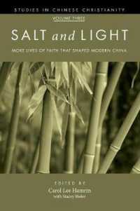 Salt and Light, Volume 3 (Studies in Chinese Christianity)