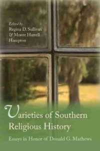 Varieties of Southern Religious History : Essays in Honor of Donald G. Mathews