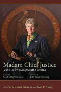 Madam Chief Justice : Jean Hoefer Toal of South Carolina