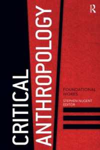 批判的人類学<br>Critical Anthropology : Foundational Works