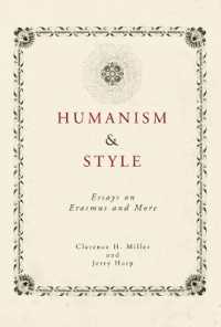 Humanism and Style : Essays on Erasmus and More