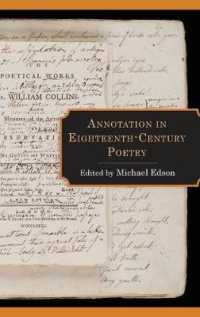 Annotation in Eighteenth-Century Poetry (Studies in Text & Print Culture)