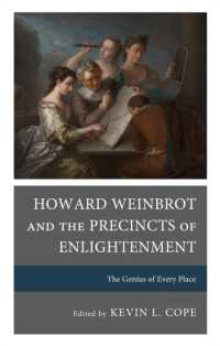 Howard Weinbrot and the Precincts of Enlightenment : The Genius of Every Place