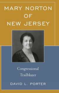 Mary Norton of New Jersey : Congressional Trailblazer