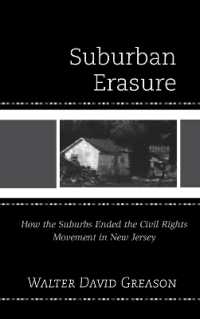 Suburban Erasure : How the Suburbs Ended the Civil Rights Movement in New Jersey