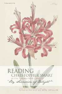 Reading Christopher Smart in the Twenty-first Century : 'By Succession of Delight'