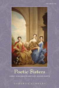 Poetic Sisters : Early Eighteenth-Century Women Poets (Transits: Literature, Thought & Culture, 1650-1850)