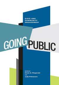 Going Public : Civic and Community Engagement  (Transformations in Higher Education)