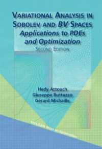 Variational Analysis in Sobolev and BV Spaces : Applications to PDEs and Optimization (Mos-siam Series on Optimization) （2ND）