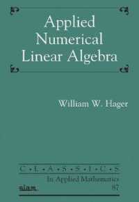 Applied Numerical Linear Algebra (Classics in Applied Mathematics)
