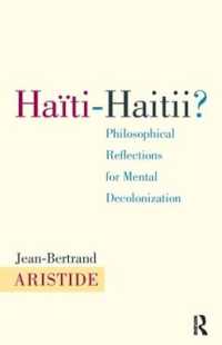Haiti-Haitii : Philosophical Reflections for Mental Decolonization