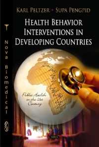 Health Behaviour Interventions in Developing Countries -- Hardback