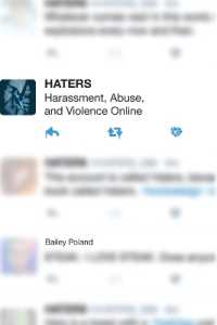 Haters : Harassment, Abuse, and Violence Online