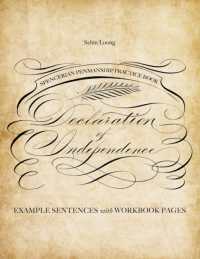 Spencerian Penmanship Practice Book: The Declaration of Independence: Example Sentences with Workbook Pages