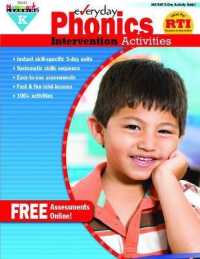 Everyday Phonics Intervention Activities Grade K Book Teacher Resource (Eia)