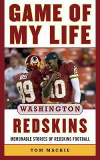 Game of My Life Washington Redskins : Memorable Stories of Redskins Football (Game of My Life)