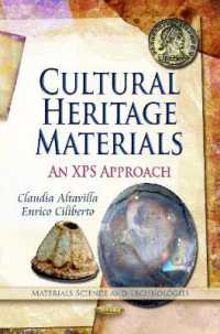 Cultural Heritage Materials : An Xps Approach -- Paperback / softback