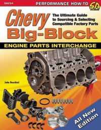 Chevy Big-Block Engine Parts Interchange : The Ultimate Guide to Sourcing and Selecting Compatible Factory Parts