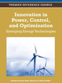 Innovation in Power, Control, and Optimization : Emerging Energy Technologies
