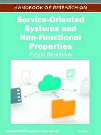 Handbook of Research on Service-Oriented Systems and Non-Functional Properties: Future Directions