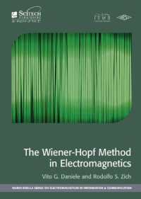 The Wiener-Hopf Method in Electromagnetics (Electromagnetic Waves)
