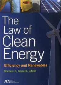 Law of Clean Energy : Efficiency and Renewables -- Paperback / softback