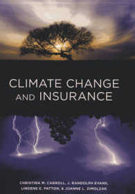 Climate Change and Insurance -- Paperback / softback