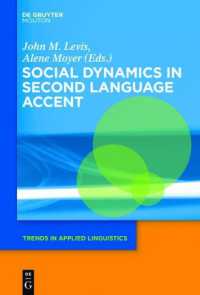 Social Dynamics in Second Language Accent (Trends in Applied Linguistics [tal])