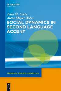 Social Dynamics in Second Language Accent (Trends in Applied Linguistics [tal])