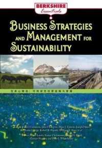 Business Strategies and Management for Sustainability (Berkshire Essentials)