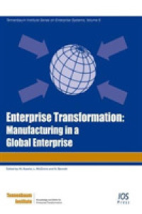 Enterprise Transformation : Manufacturing in a Global Enterprise