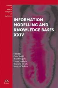 Information Modelling and Knowledge Bases XXIV (Frontiers in Artificial Intelligence and Applications)