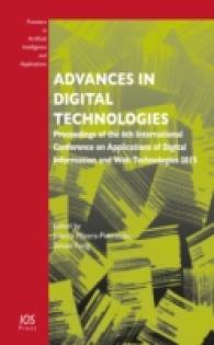 Advances in Digital Technologies : Proceedings of the 6th International Conference on Applications of Digital Information and Web Technologies 2015 (F