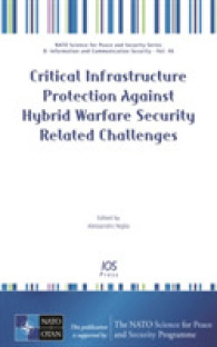 Critical Infrastructure Protection against Hybrid Warfare Security Related Challenges (NATO Science for Peace and Security Series - D: Information and