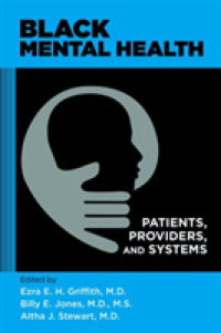 Black Mental Health : Patients, Providers, and Systems
