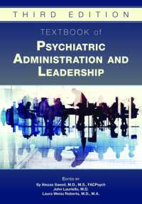 Textbook of Psychiatric Administration and Leadership （3RD）
