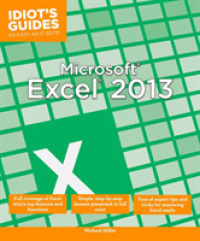 Idiot's Guides Microsoft Excel 2013 (Idiot's Guides)