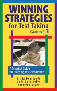 Winning Strategies for Test Taking, Grades 3-8 : A Practical Guide for Teaching Test Preparation