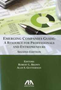 Emerging Companies Guide : A Resource for Professionals and Entrepreneurs （2ND）