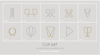 Clip Art : 20 Historical Paperclips