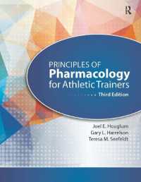Principles of Pharmacology for Athletic Trainers （3RD）