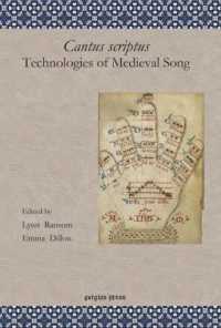 Cantus scriptus: Technologies of Medieval Song : The Lawrence J. Schoenberg Symposium on Manuscript Studies in the Digital Age; 2010 Symposium