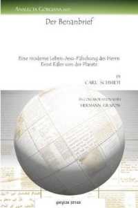Der Benanbrief : Eine moderne Leben-Jesu-Fälschung des Herrn Ernst Edler von der Planitz (Analecta Gorgiana)