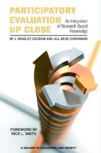 Participatory Evaluation Up Close : An Integration of Research-Based Knowledge (Evaluation and Society)
