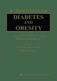 Clinical Research in Diabetes and Obesity : Diabetes and Obesity (Contemporary Biomedicine) 〈2〉
