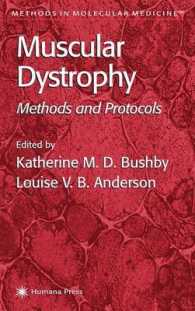 Muscular Dystrophy : Methods and Protocols (Methods in Molecular Medicine)