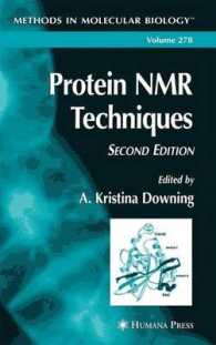 Protein Nmr Techniques (Methods in Molecular Biology) （2ND）